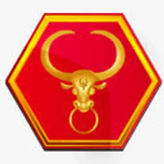 金牛标志标签免抠