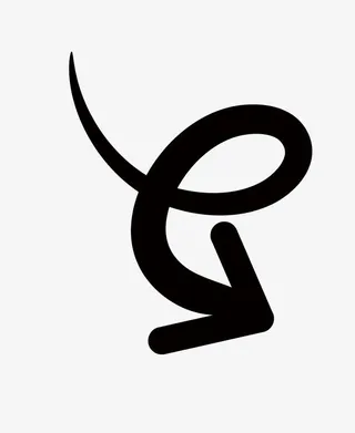 手绘矢量循环箭头PNG图片免抠