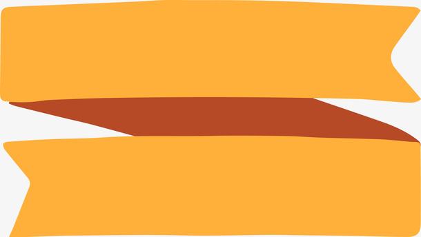 矢量彩色丝带png图免抠