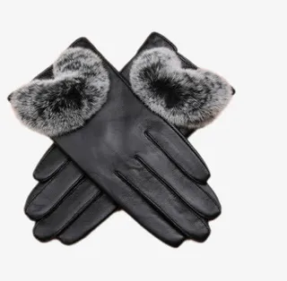 稻草人真皮手套免抠