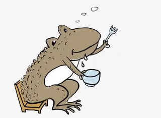 卡通癞蛤蟆免抠