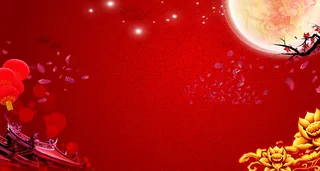 浓郁的节日气氛素材高清