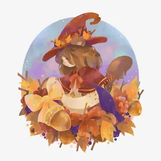 矢量小女孩免抠