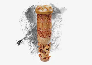 中国风古董水墨免抠