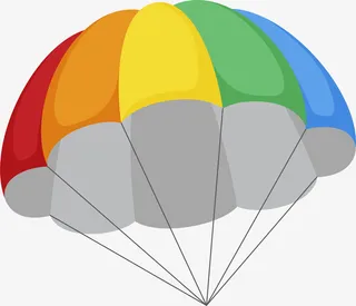 卡通海边度假用品设计图免抠