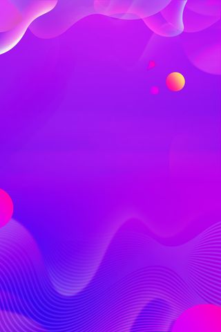 紫色球体促销设计背景图高清