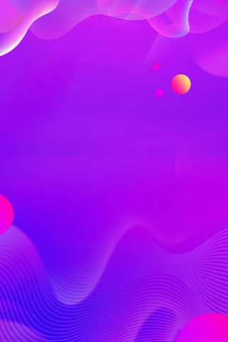 紫色球体促销设计背景图高清