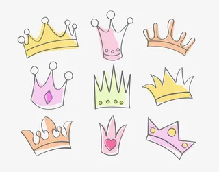 矢量皇冠免抠