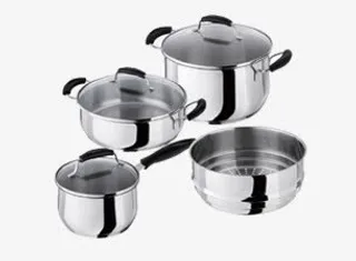 不锈钢锅具全套免抠