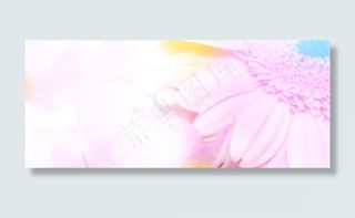 淘宝淡雅促销海报背景图片