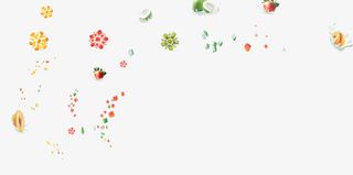 水果漂浮元素免抠
