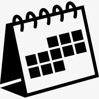 春天的桌面日历变图标免抠