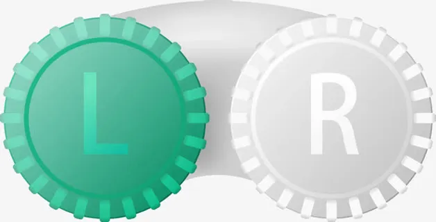 隐形眼镜盒免抠