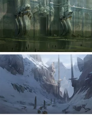 玄幻网游动画主页免抠