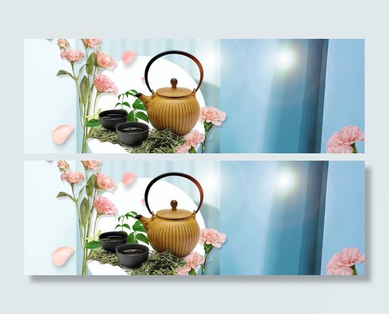 简约红茶茶叶banner高清