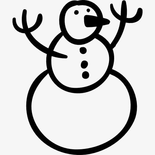 雪人图标免抠