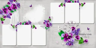 相册模板边框素材免抠