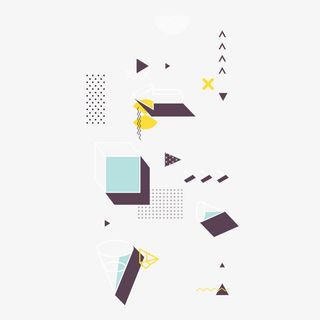 点线面几何抽象装饰素材免抠