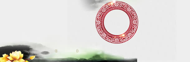 中秋节banner创意设计