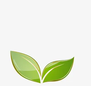 绿色简约嫩芽免抠