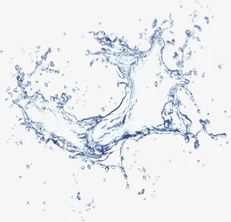 水水花水滴喷溅免抠 水水花水滴喷溅免抠
