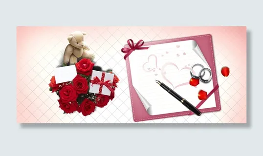 信文艺粉色写信背景高清