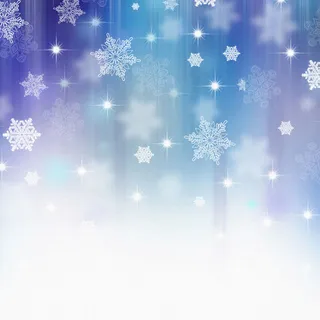 梦幻雪花背景 梦幻雪花背景