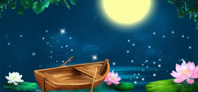 中国风七夕中秋促销背景高清另类其他背景