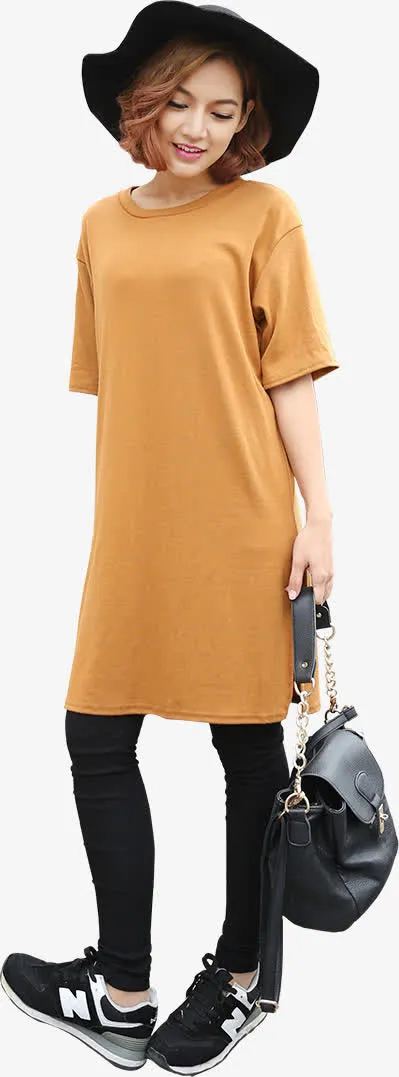 灰色短袖夏日服装免抠