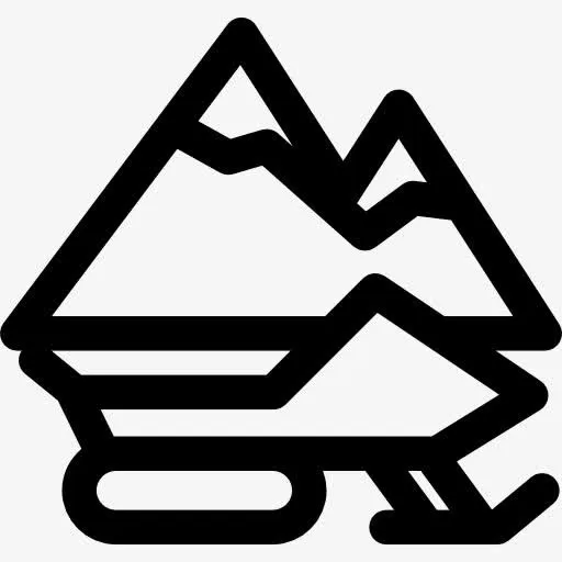雪橇图标免抠