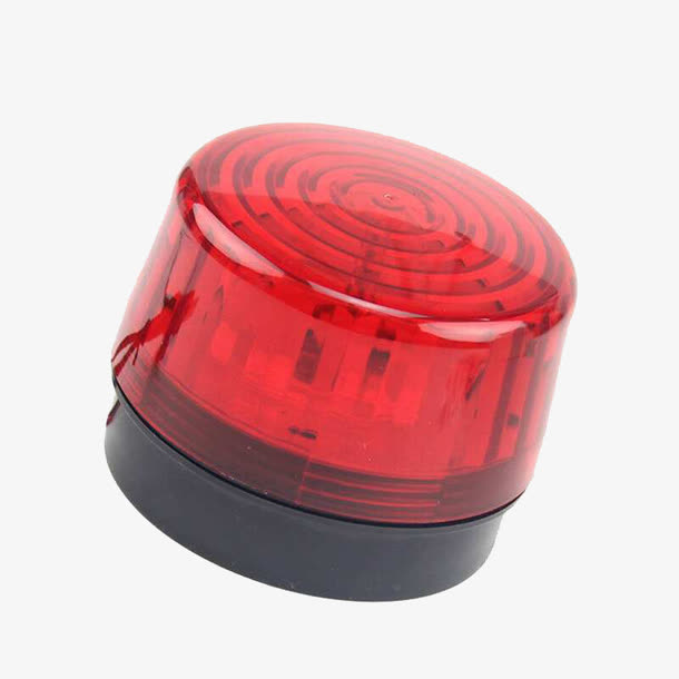 2017红色报警警示灯素材免抠