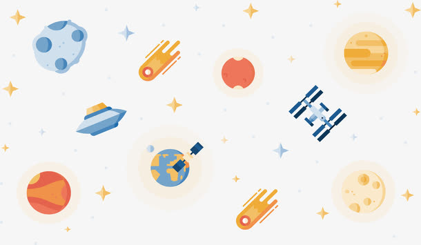 神秘宇宙太空免抠