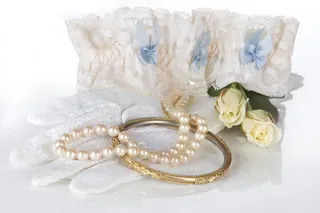 婚礼首饰与鲜花免抠