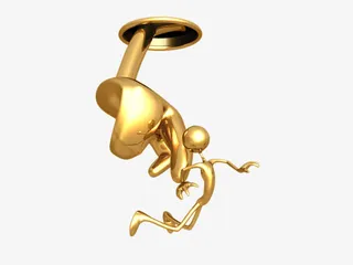 来自异空间的小金人免抠