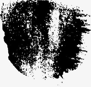 黑色斑斓花纹免抠