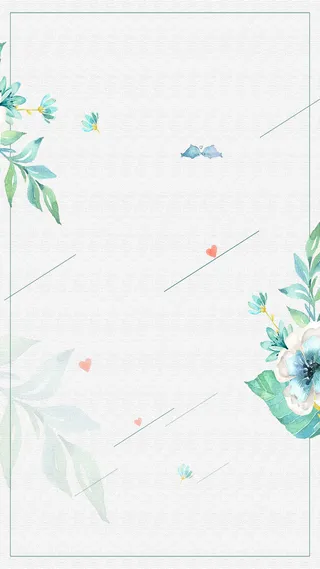 绿色边框质感背景图高清