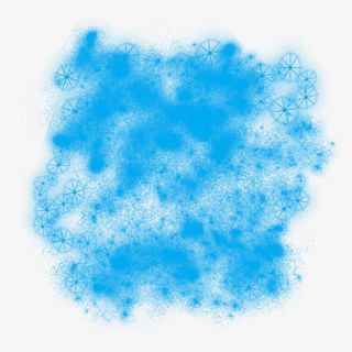 蓝色小光点免抠