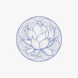 中国风莲花免抠