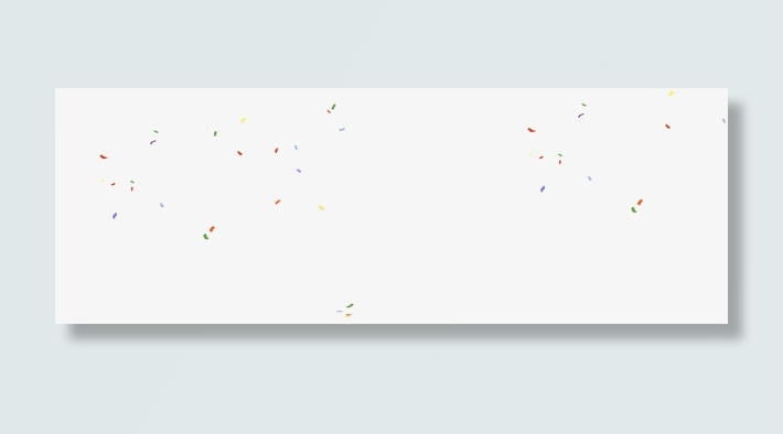 海报活动漂浮纸屑马卡龙效果颜色免抠