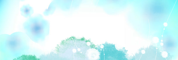淡蓝色清新海报背景