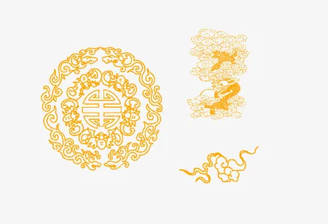 国潮吉祥图案免抠