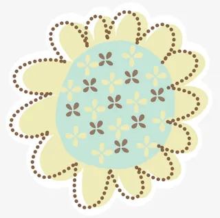 卡通鲜花鲜花图案免抠