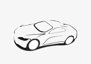 车矢量线条图免抠