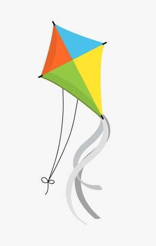 卡通风筝免抠