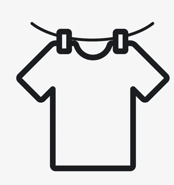 衣服清洁护理图标免抠