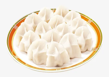 饺子矢量图免抠