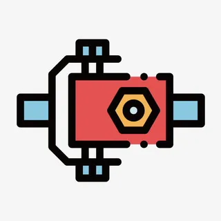 扁平化发电机PNG下载免抠