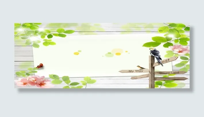 春季背景