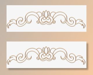 中国风花边头免抠