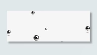 黑色金属圆球珍珠免抠